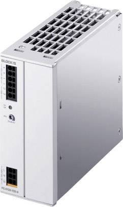 Block  PC-0224-050-0  síťový zdroj na DIN lištu    24 V/DC  5 A  120 W  Počet výstupů:1 x    Obsahuje 1 ks