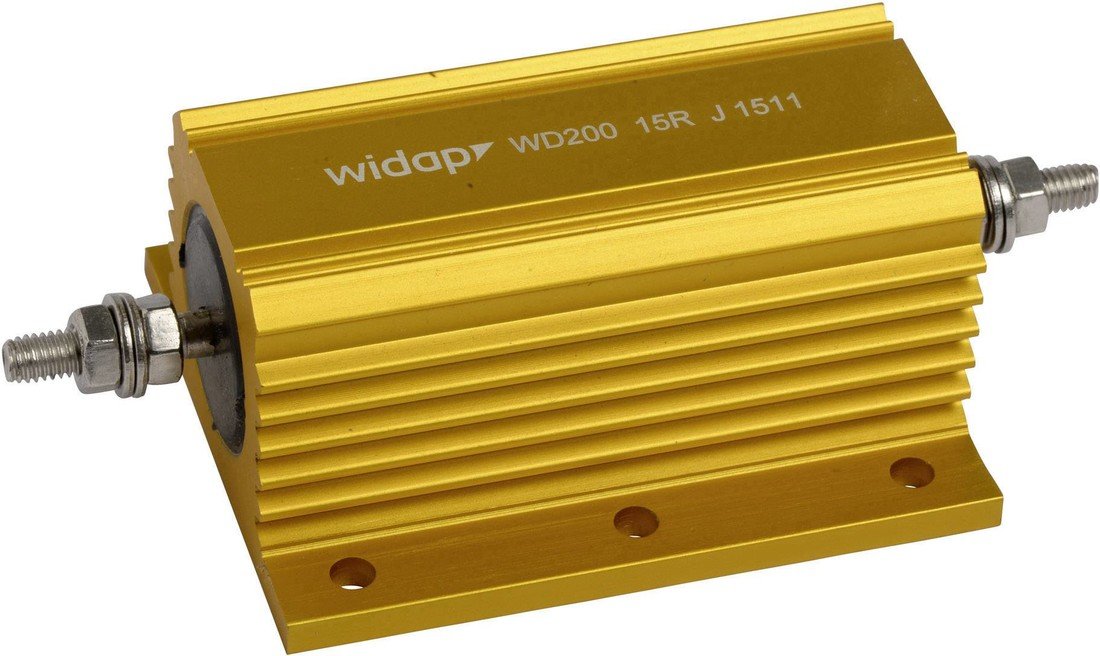 Widap 160153 drátový rezistor 33 Ω v pouzdře  200 W 1 procent 1 ks