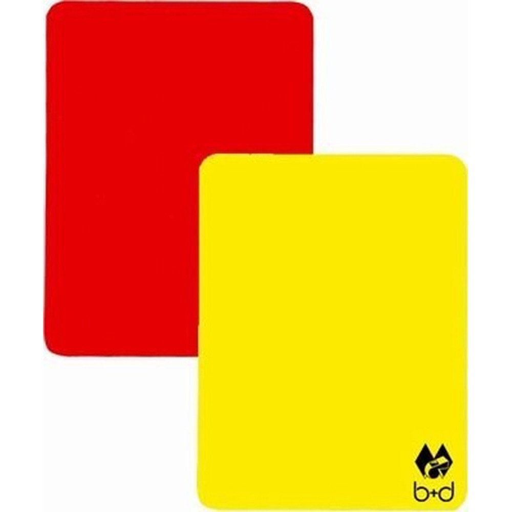Karty b+d VOLLEYBALL YELLOW AND RED CARD