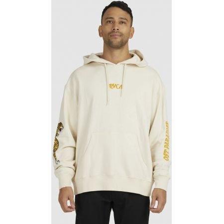 MIKINA RVCA LOST PARADISE HOODIE - žlutá - L