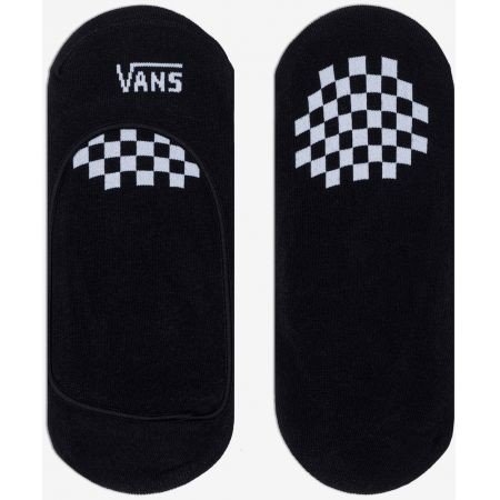 Ponožky Vans Girly No Show 6,5-10 2Pk Wm - Černá - 7/1