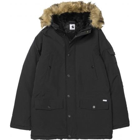 BUNDA CARHARTT WIP ANCHORAGE PARKA WMS - černá - L