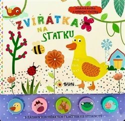 Zvířátka na statku - zvuková kniha s měkkými tlačítky