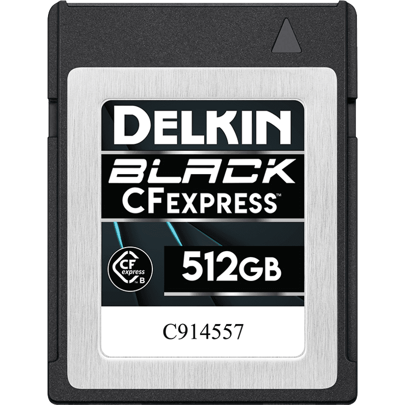 DELKIN CFexpress BLACK R1645/W1405 512GB Type B