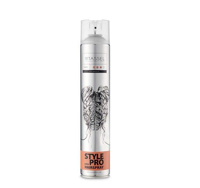 Tassel Style Pro HairSpray Strong ●●●◦ - silně tužící lak na vlasy, 06266 - 750 ml