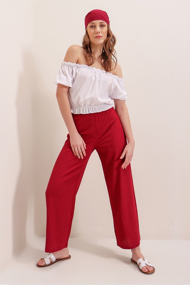 Bigdart Pants - Red - Relaxed