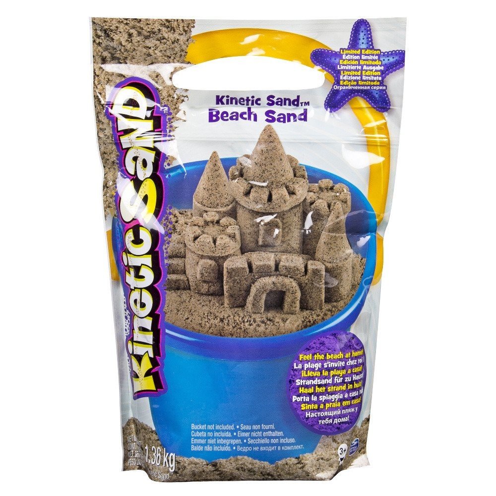 Kinetic sand přírodní tekutý písek 1,4 kg - Spin Master Kinetic Sand