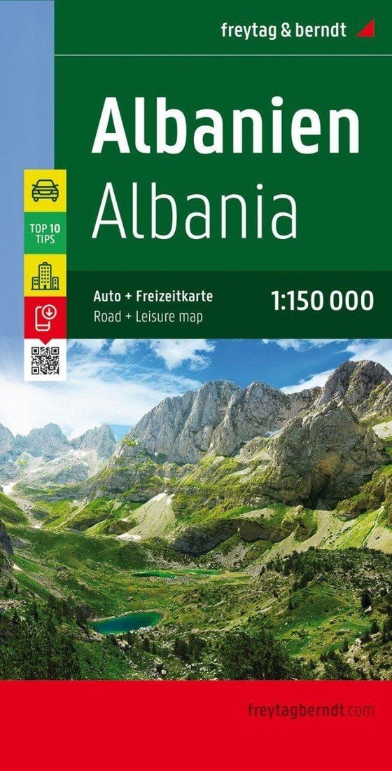 Albanie 1:500 000 / silniční mapa