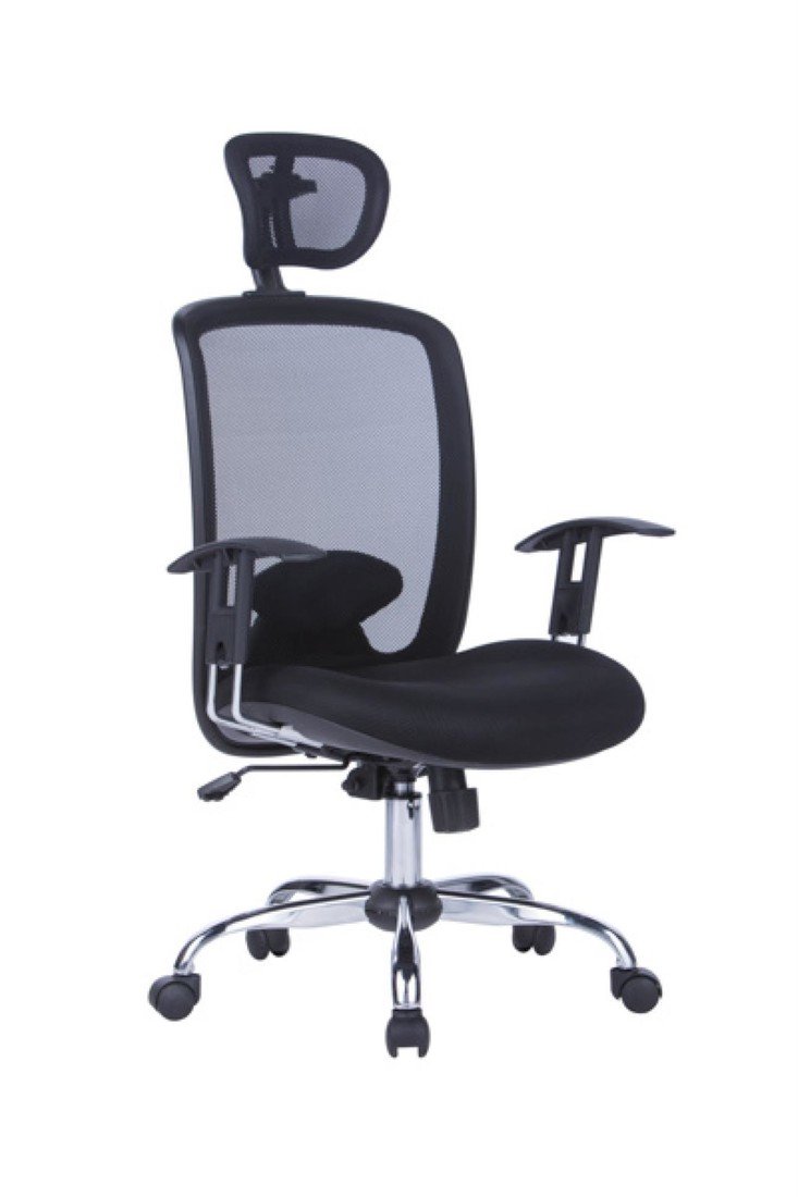 OFFICE products Kancelářská židle Samos - synchro, černá