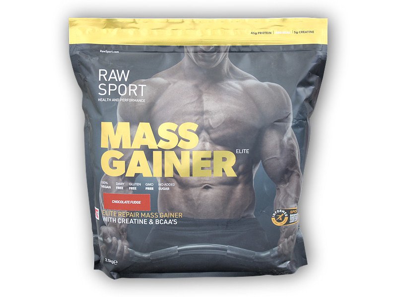 Raw Sport Elite Mass Gainer 2500g Varianta: vanilla