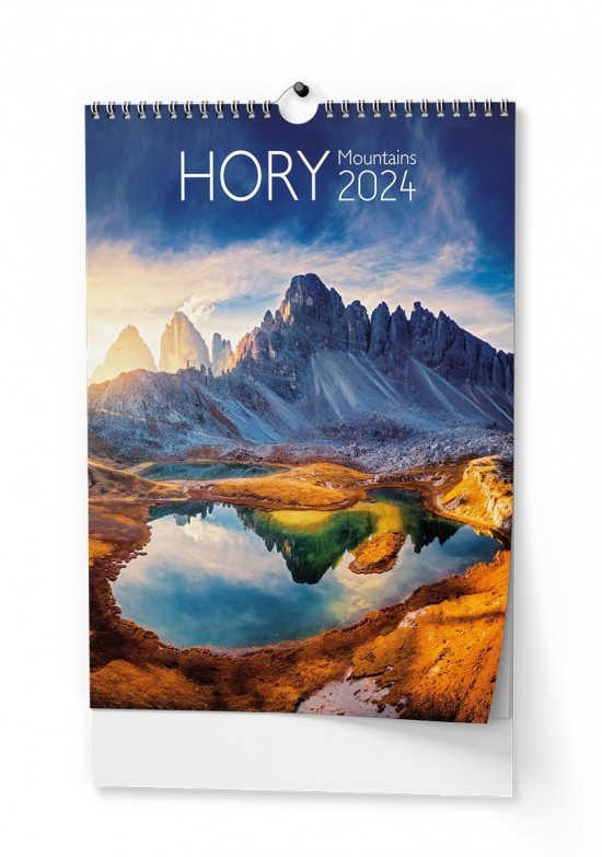 Baloušek Nástěnný kalendář - Hory - BNG6-24