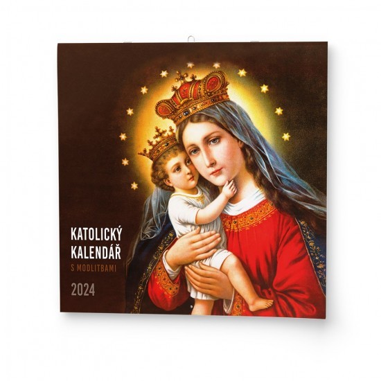 Baloušek Nástěnný kalendář - Katolický s modlitbami - BNL11-24