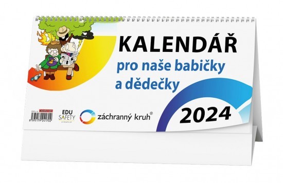 Baloušek Stolní kalendář - Kalendář pro seniory - BSE4-24