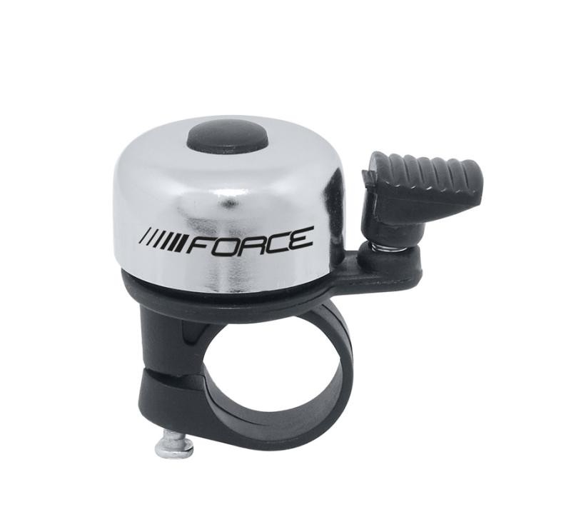 Force MINI Fe/plast 22.2mm paličkový, stříbrný zvonek