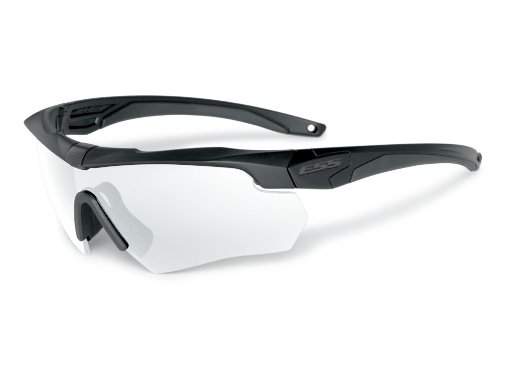 Ochranné brýle Crossbow One ESS®  – Čiré, Černá (Barva: Černá, Čočky: Čiré)