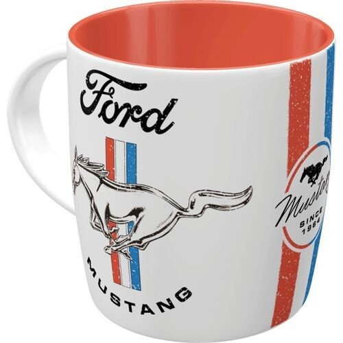 Postershop Hrnek Ford Mustang - Horse & Stripes