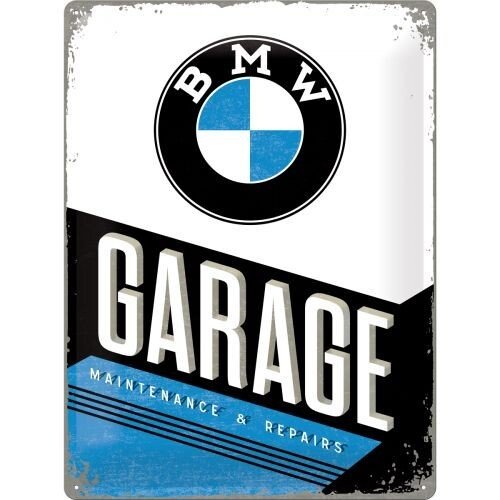 Postershop Plechová cedule BMW - Garage, ( x  cm)