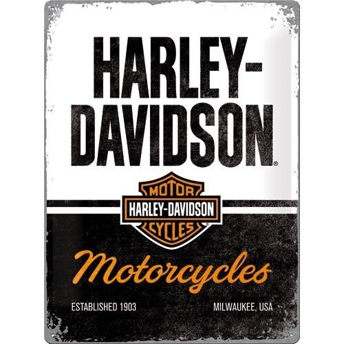 Postershop Plechová cedule Harley-Davidson - Motorcycles, ( x  cm)