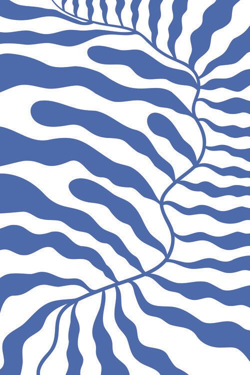 jay stanley Ilustrace Henri Matisse Blue Algae, jay stanley, (26.7 x 40 cm)