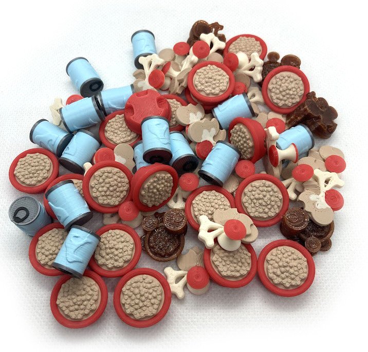 TLAMA games Psí parťáci - 3D žetony