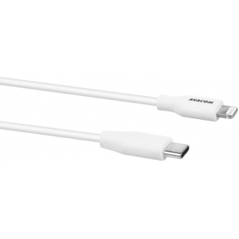 AVACOM MFIC-40W kabel USB-C - Lightning, MFi certifikace, 40cm, bílá AVACOM DCUS-MFIC-40W 8591849090960