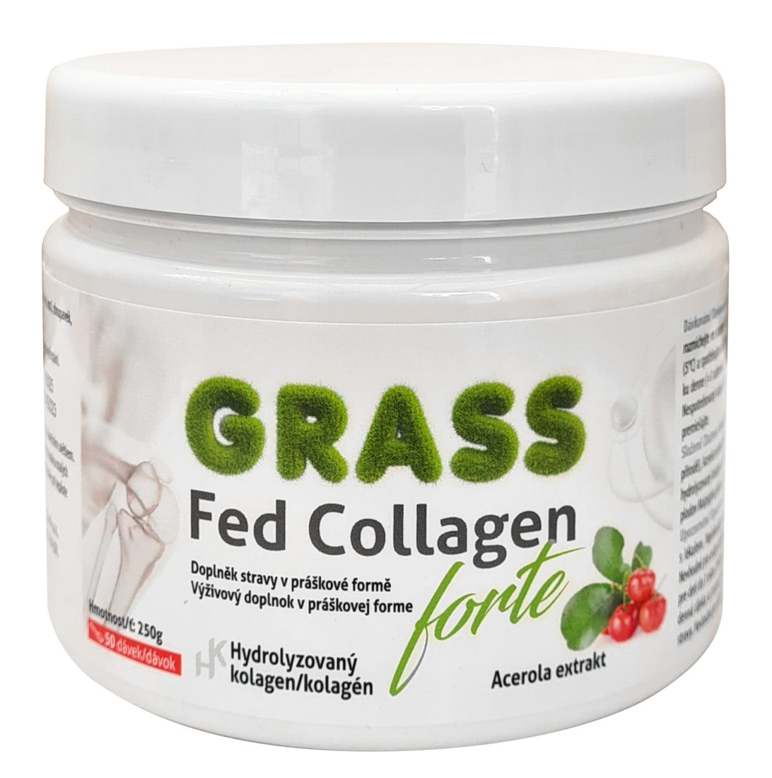 Grass Fed Collagen forte + acerola extrakt 250 g