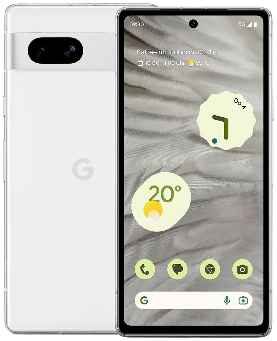 Google Pixel 7a 5G smartphone 128 GB 15.5 cm (6.1 palec) bílá Android(TM) 13 dual SIM