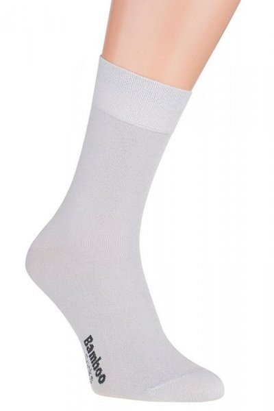 Skarpol bambus 09 popelavé Pánské ponožky 42/44 Popelavá