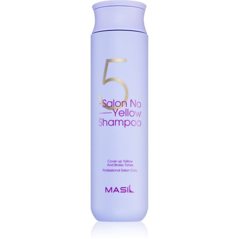MASIL 5 Salon No Yellow fialový šampon neutralizující žluté tóny 300 ml