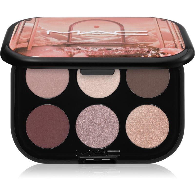 MAC Cosmetics Connect In Colour Eye Shadow Palette paletka očních stínů odstín Embedded In Burgundy 6,25 g