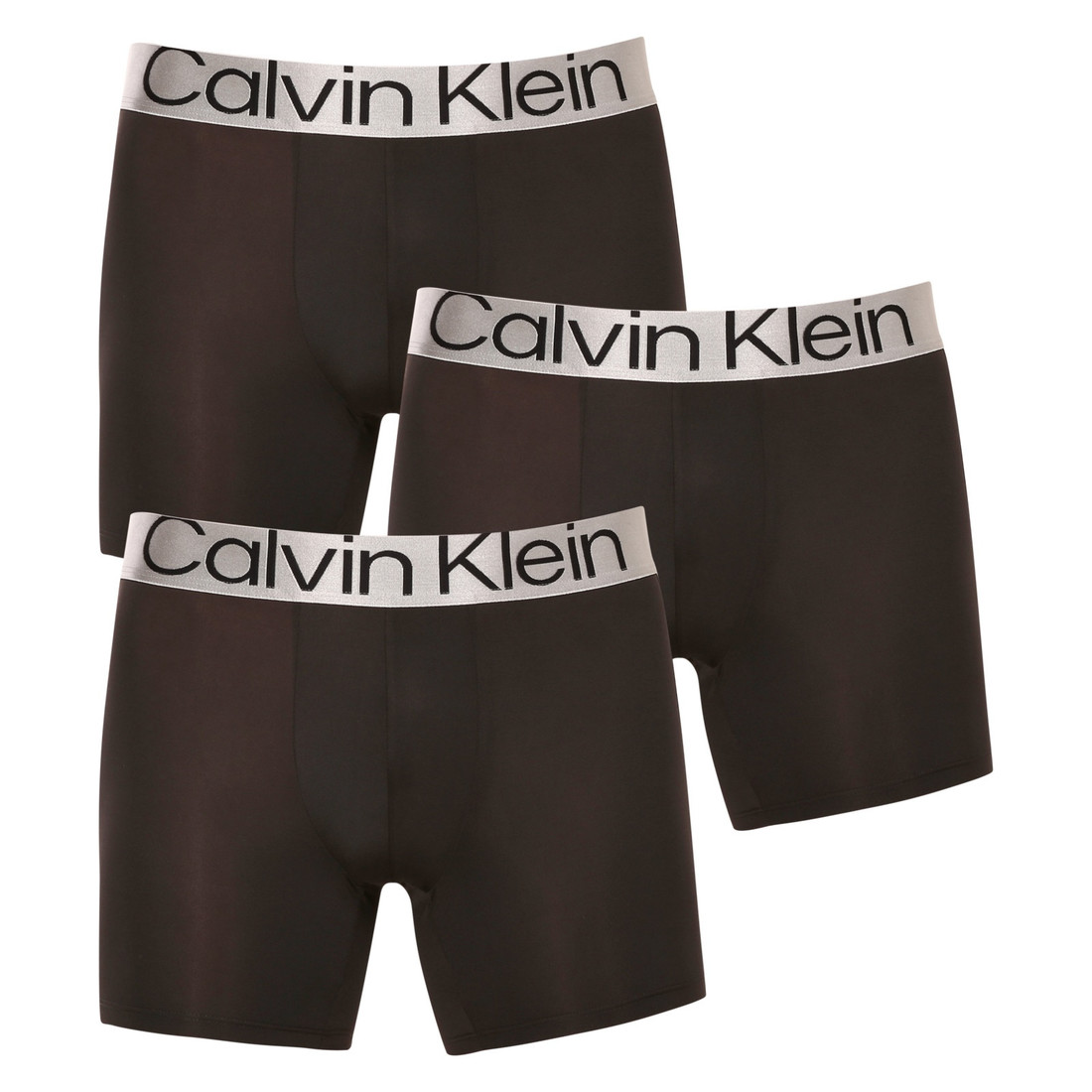 3PACK pánské boxerky Calvin Klein černé (NB3075A-7V1) XL