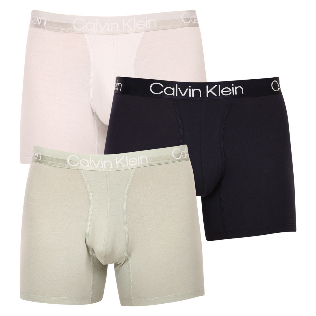 3PACK pánské boxerky Calvin Klein vícebarevné (NB2971A-CBC) XXL
