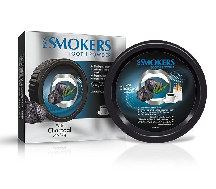 Eva Smokers Bělící zubní pudr charcoal 40 g