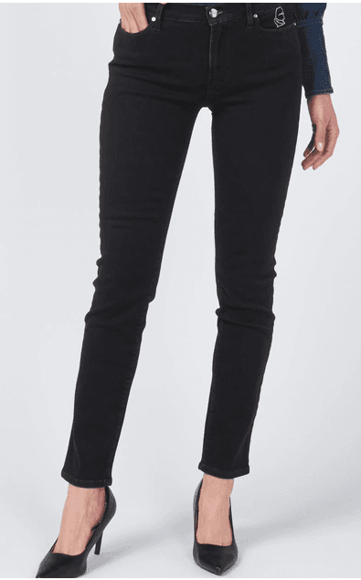 Karl Lagerfeld džíny černé