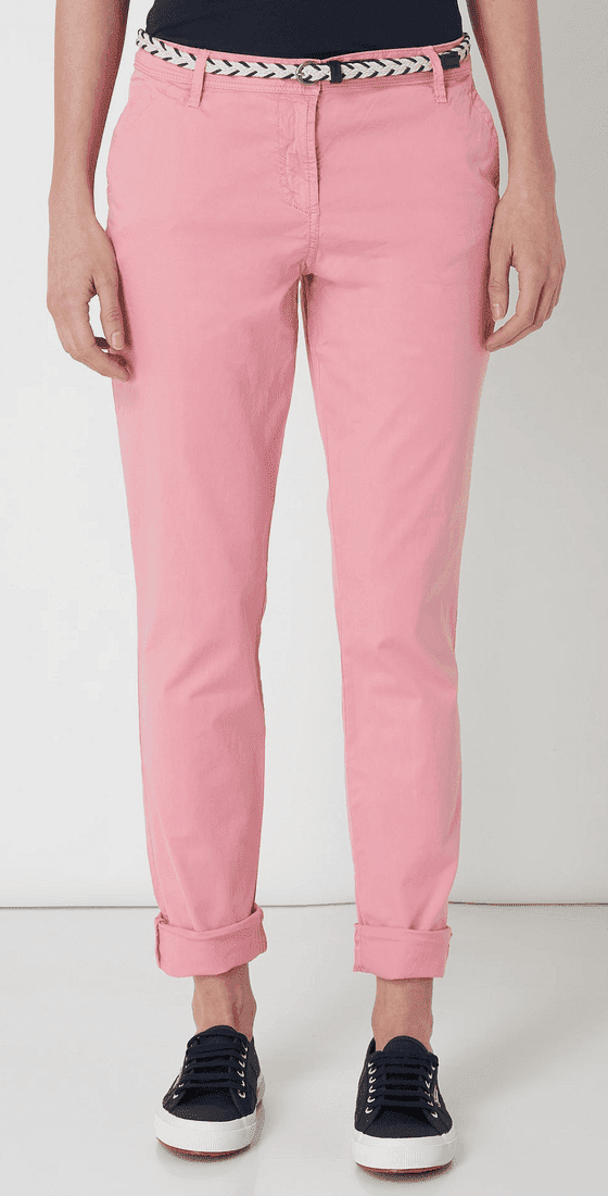 Růžové chino kalhoty Tom Tailor