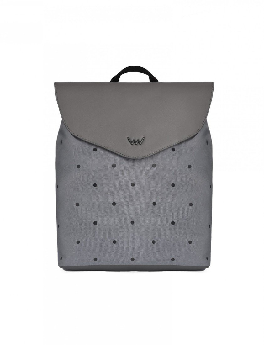 Dámský moderní batoh šedý - Vuch Fribon šedá