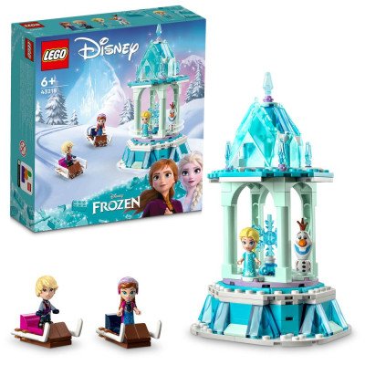 LEGO® │ Disney Princess™ 43218 Kouzelný kolotoč Anny a Elsy