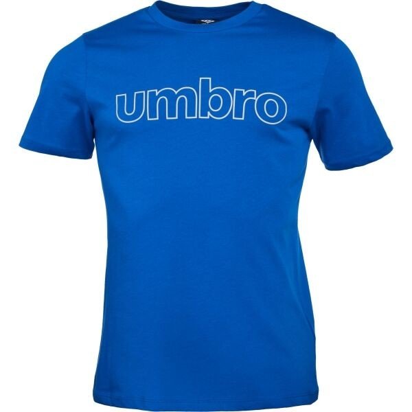 Umbro LINEAR LOGO GRAPHIC TEE Pánské triko, modrá, velikost L