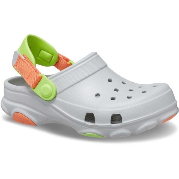 Crocs CLASSIC ALL-TERRAIN CLOG K Dětské nazouváky, šedá, velikost 32/33