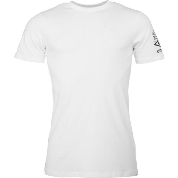 Umbro TERRACE GRAPHIC TEE Pánské triko, bílá, velikost L