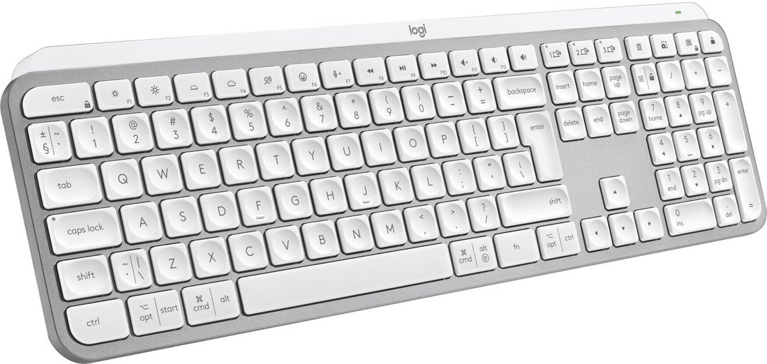 Logitech MX Keys S, bílá - 920-011588