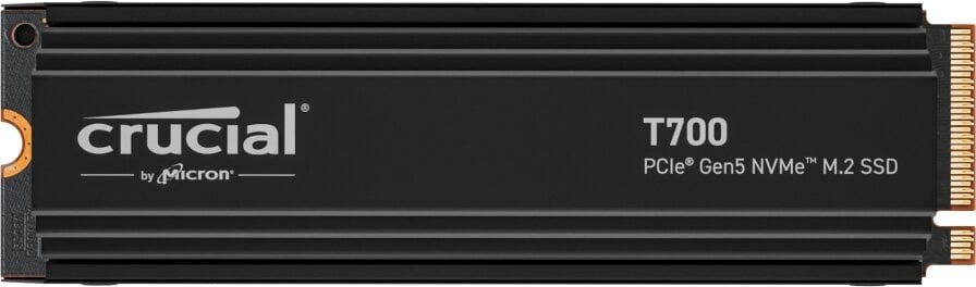 Crucial T700, M.2 - 2TB + heatsink - CT2000T700SSD5