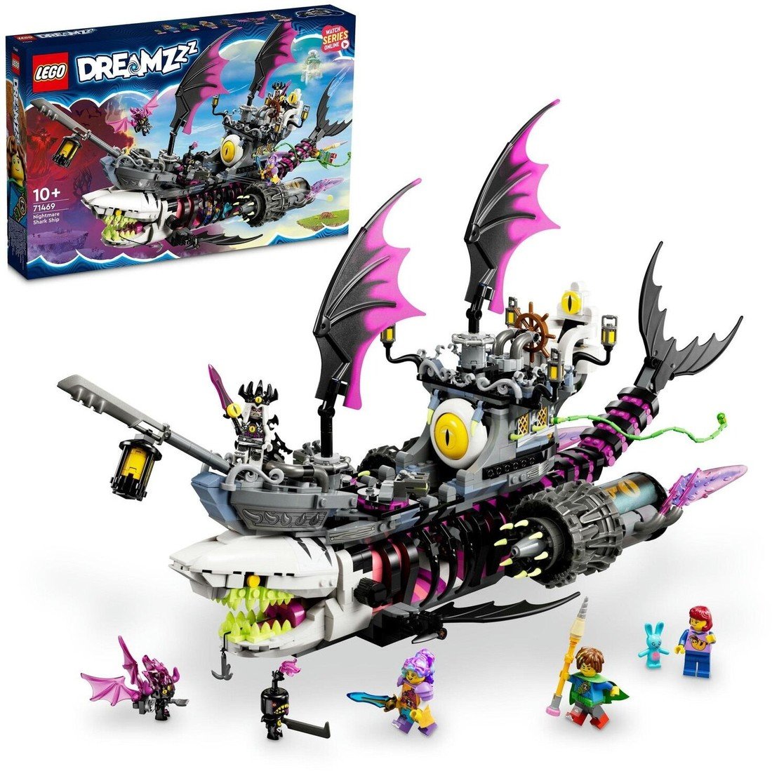 LEGO® DREAMZzz™ 71469 Žraločí loď z nočních můr - 71469
