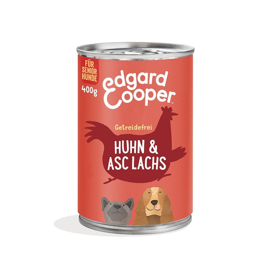 Edgard&Cooper Senior kuře a losos 400 g