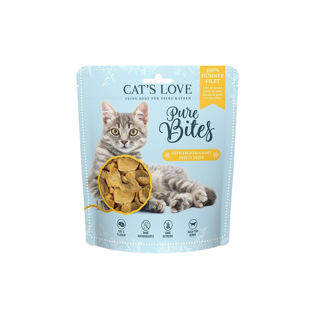 Cat's Love Pure Bites kuřecí filet, 40 g