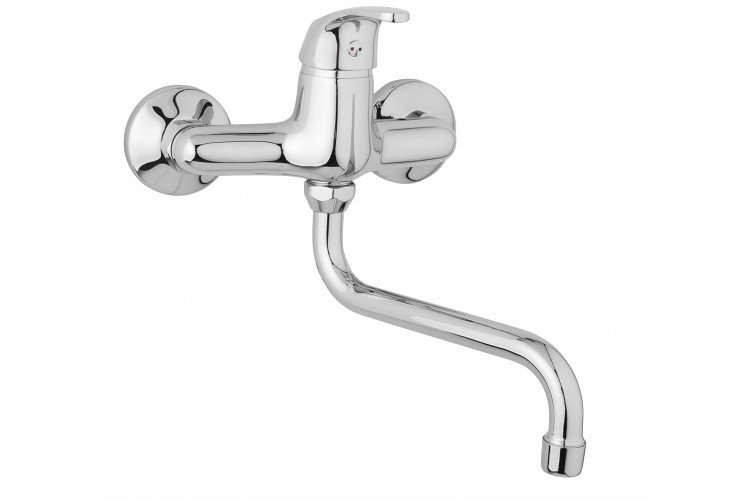 JB Sanitary Slim A103530 - dřezová / umyvadlová nástěnná baterie 150 mm