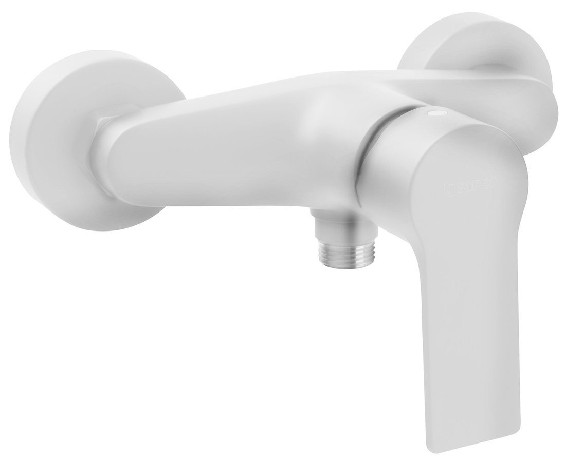 Sapho PAX nástěnná sprchová baterie, bílá mat