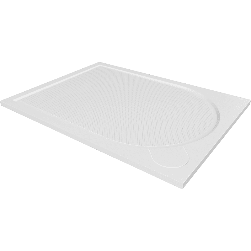 Olsen spa Obdelníková mramorová sprchová vanička LAKA 100 x 70 cm s protiskluzem - VANKCOBDEL1070