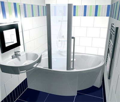 Ravak CZK1200A00 ROSA II panel - 150 L