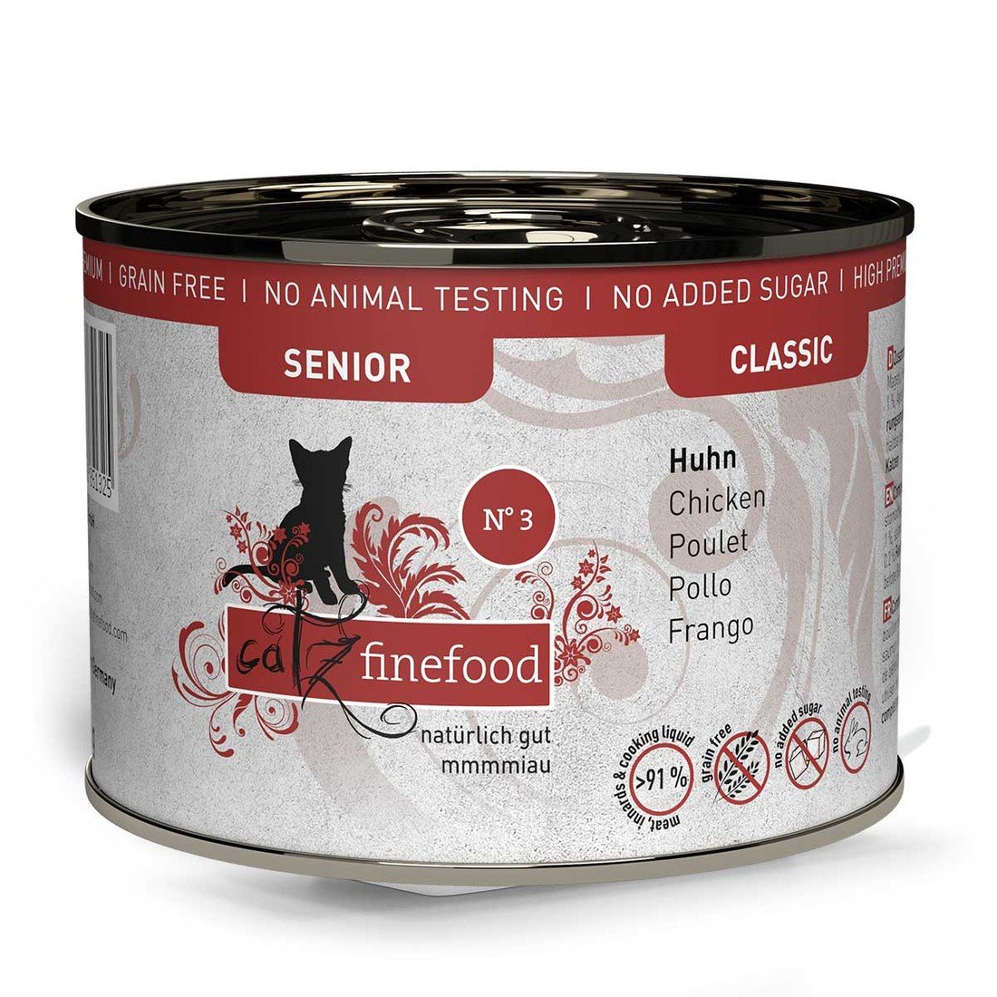 catz finefood Senior No. 03 kuřecí 6× 200 g